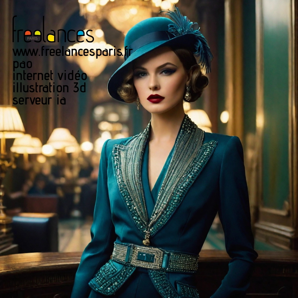 Pao mise en page internet vidéo illustration 3d serveur IA générative AI freelance paris studio de création magazines 192 vrjdzr70